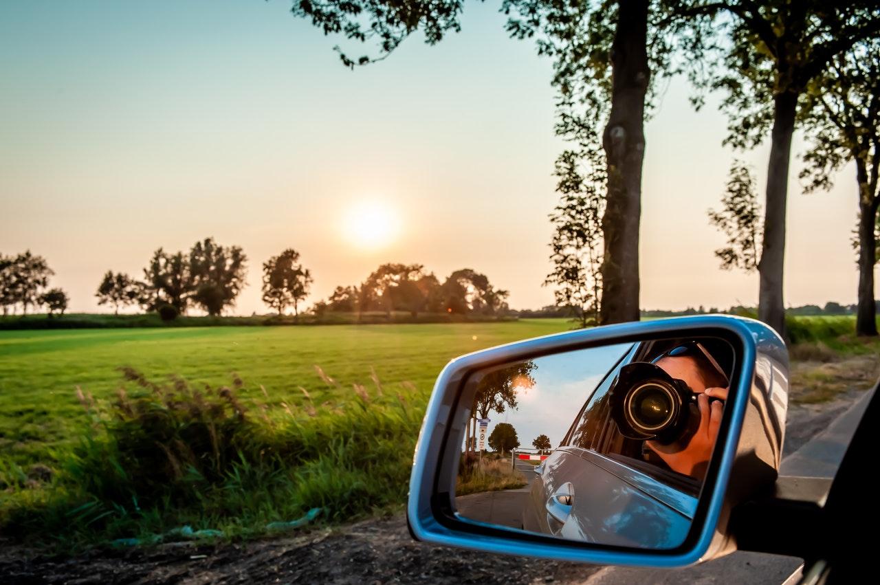 Autokamera při cestách za hranice