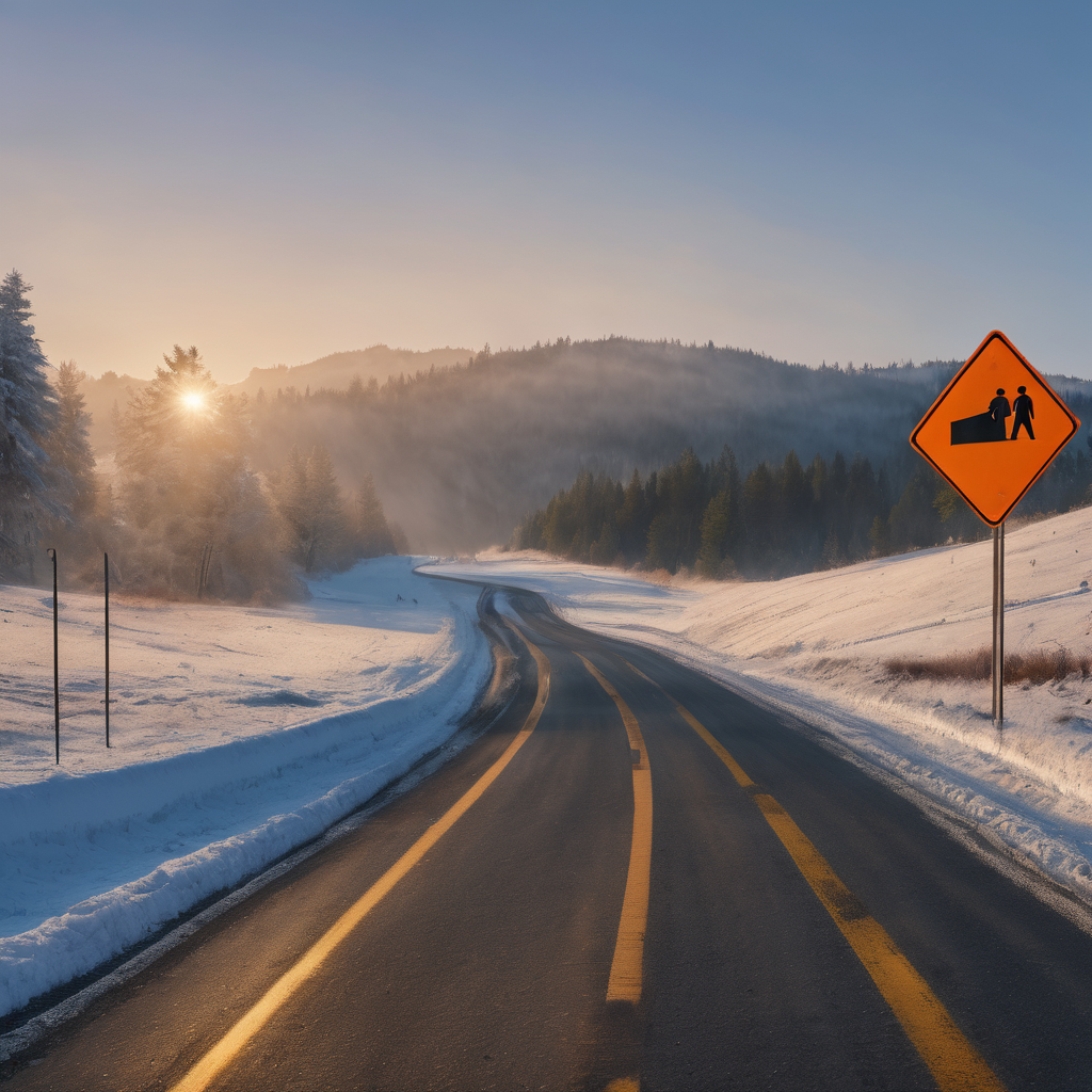 Zimní řízení: Bezpečnost na cestách ve studeném období